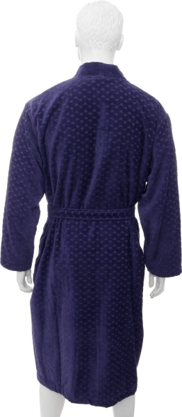 Халат Durutex р. M темно-синій Velour 