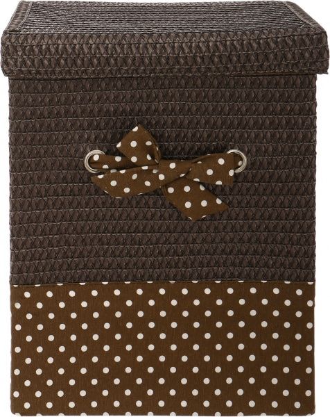 Кошик плетений з текстилем 36x27x45 см DSA16-7AB-2 