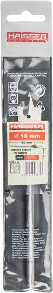 Сверло по дереву перовое Haisser 20x152 мм 18 мм