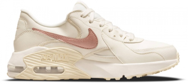 Кроссовки Nike WMNS AIR MAX EXCEE LEA DM0837-100 р.US 5,5 бежевый