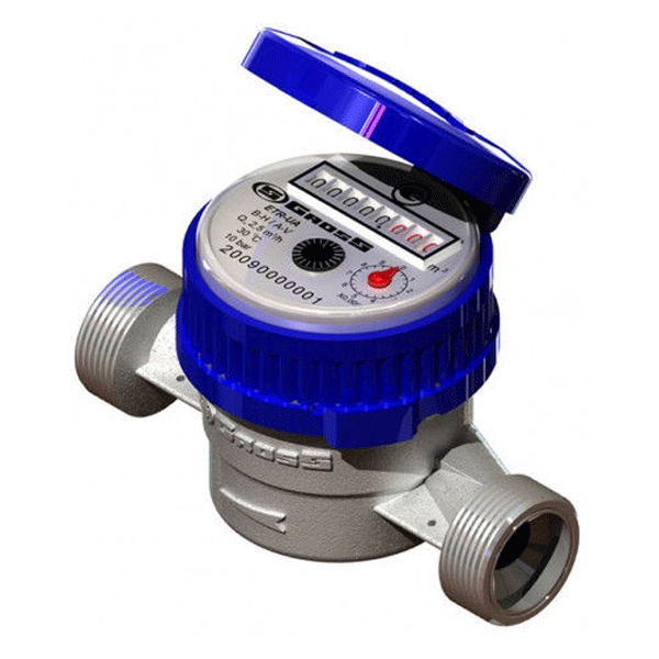 Счетчик холодной воды Gross ETR-UA 15/100 mini 