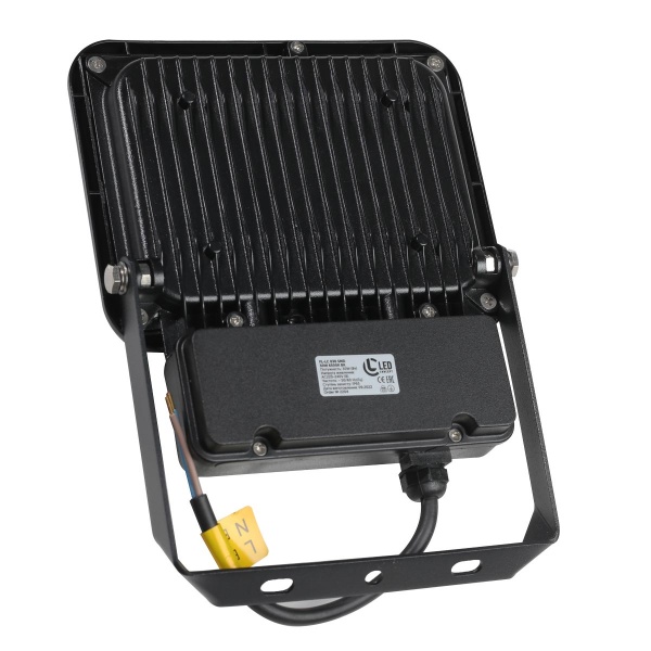 Прожектор с датчиком движения LED CONCEPT FL-LC 30 Вт IP65 черный 