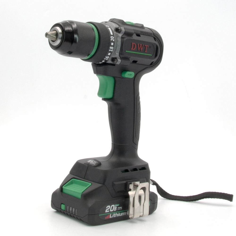 Шуруповерт аккумуляторный DWT ABSP-20 DNF-2 BMC