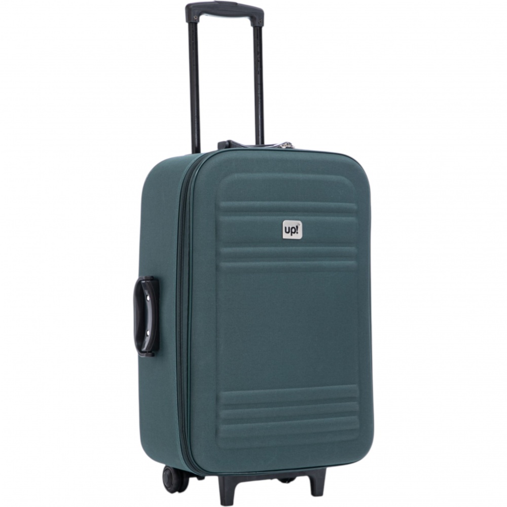 Чемодан UP! (Underprice) 40 л зеленый KX22001 56x38x19 см M