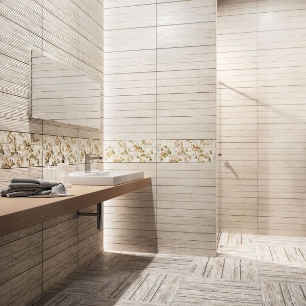 Плитка InterCerama Manifesto сірий світлий 166 071 23x60 