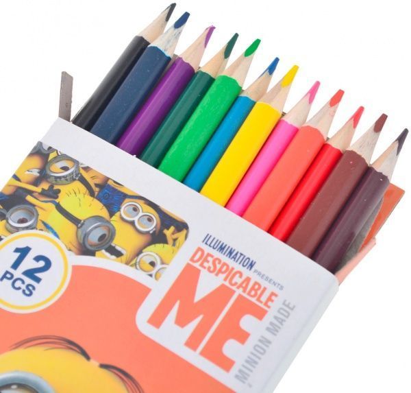 Карандаши цветные Minions 12/24 цветов YES