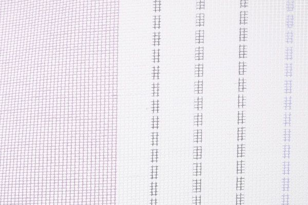 Ткань тюлевая Декостиль 537063 4390/4 белый с фиолетовым 