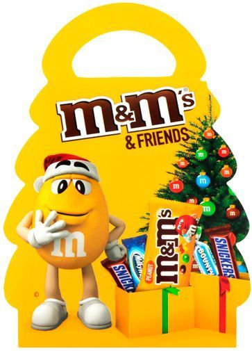Новорічний набір Mars M&M's&Friends Новорічна ялинка 