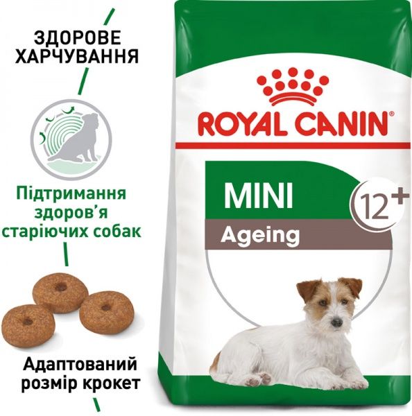 Корм Royal Canin для собак MINI AGEING 12+ 1,5 кг