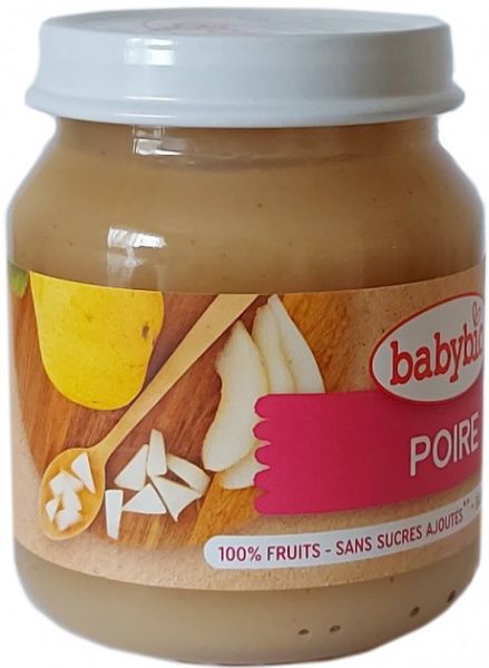 Пюре Babybio органическое из груши 130 г 51071 