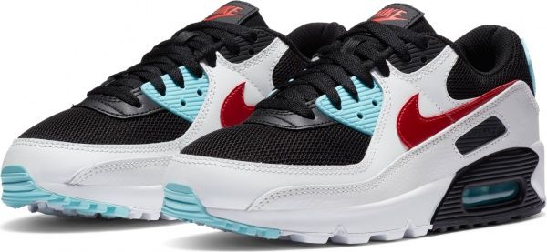 Кроссовки Nike WMNS NIKE AIR MAX 90 DA4290-100 р.US 9,5 разноцветный