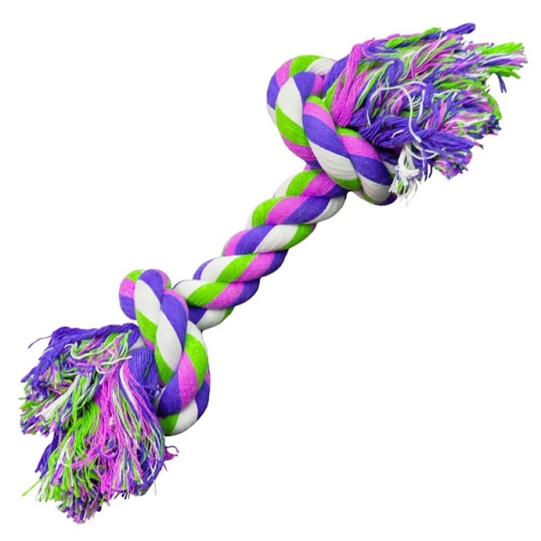 Канат 4Dog з бавовняними вузликами М