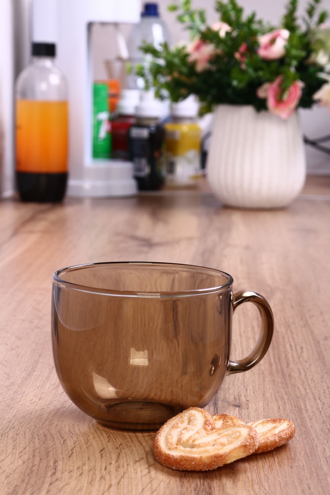 Чашка Гута 500 мл Boss дымчатая