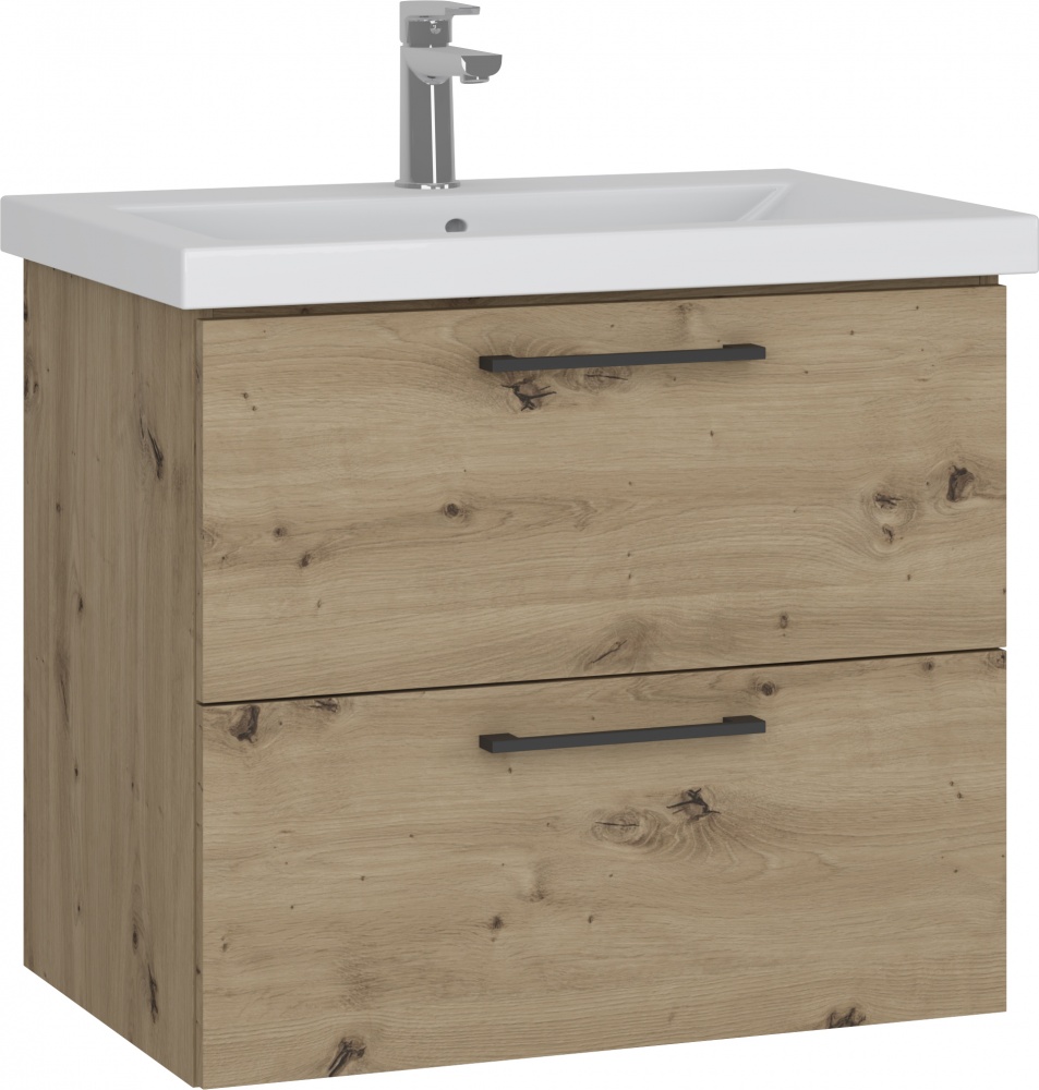 Тумба консольная Грейд Niks дуб артизан под умывальник Como 70