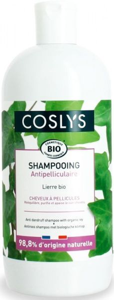 Шампунь COSLYS против перхоти с органическим плющом 500 мл