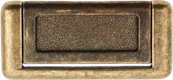 Меблева ручка 64 мм антична латунь REI 229-AB