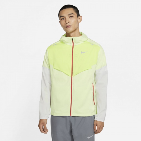 Вітрівка Nike M NK RPL UV WINDRNNER JKT CZ9070-303 р.L салатовий — фото 1