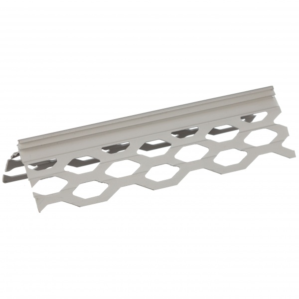 Кутник ПВХ для мокрої штукатурки ШТУКАТУР 37x37 мм 2,5 м 