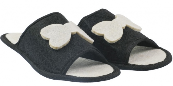 Тапки домашние FX Shoes FX shoes 2030 р.36/37 черный 