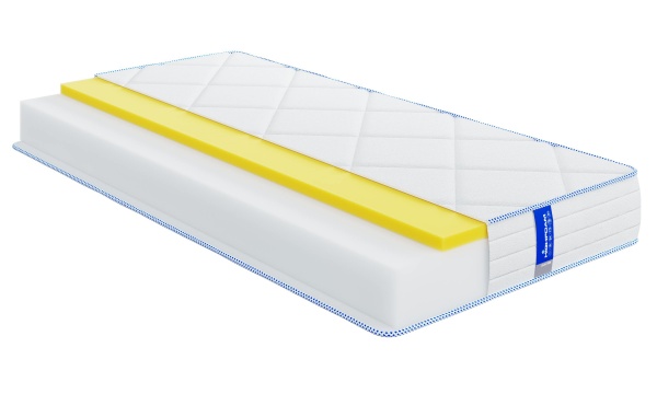 Матрац безпружинний Obeliks Teos Highfoam 80x190 см