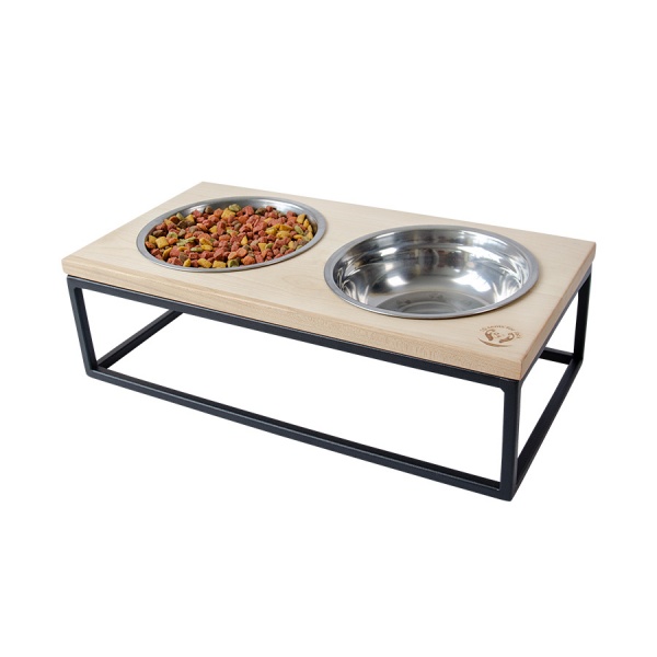 Миска подвійна 10 центів для Джека №4 M 2х800 мл чорний