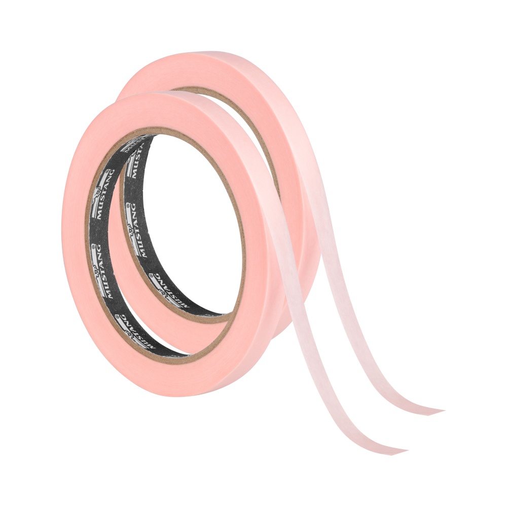 Стрічка малярна Mustang ULTRA DELICATE LINE рожева 2 шт. 9 мм x 50 м