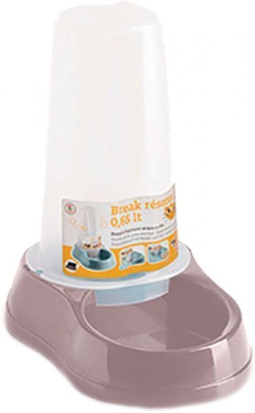 Миска Break reserve Food/Water 0,65л нежно-розовая