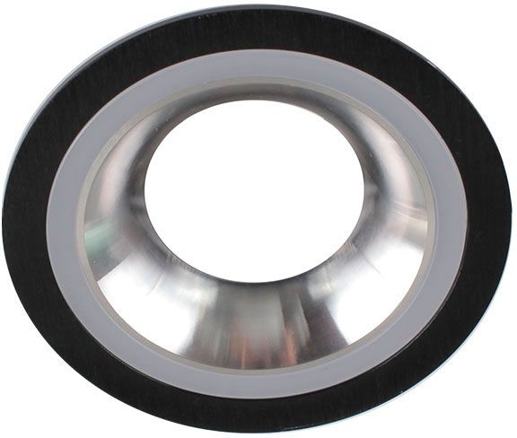 Светильник точечный Светкомплект HDL AS 52BK/AL 50 Вт G5.3 черный/алюминий 