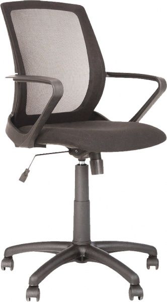 Крісло Nowy Styl FLY GTP BLACK (CH) ОН/5 ZT-13 сірий 