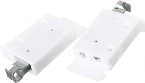 Підвіс для шаф навантаження до 150 кг/пара білий 2 шт 290.00.740bp