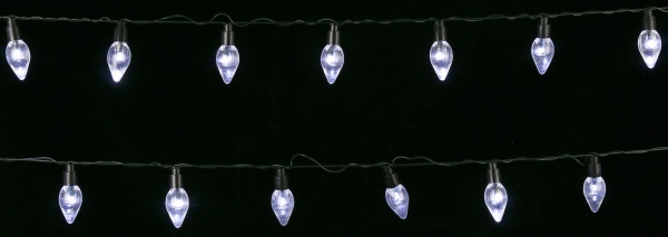 Электрогирлянда линейная Девилон белая 650941 встроенный светодиод (LED) 20 ламп 2 м 