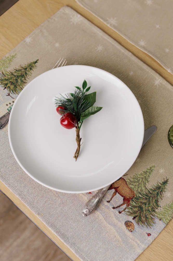 Серветка La Nuit Зимовий ліс 35x45 см