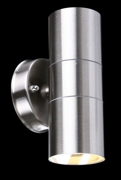 Світильник вуличний настінний Expert Hudson ELNX-SS120C-W GU10 35 Вт IP44 хром 