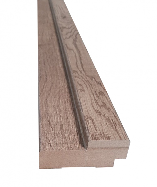 Дверная коробка Dverona 2100х75 мм дуб античный