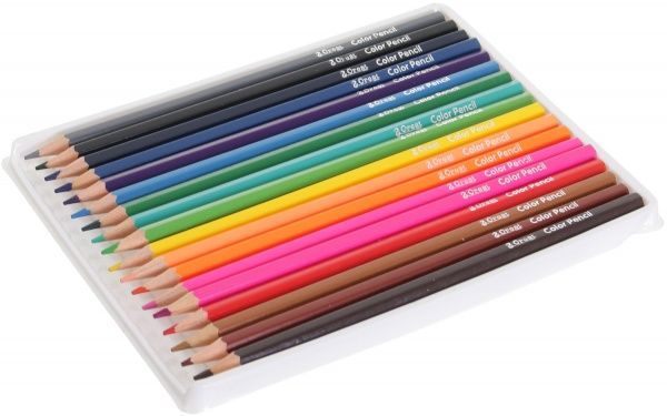 Олівці кольорові Abstraction рожевий 18 шт.