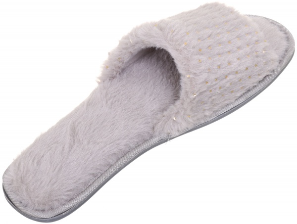 Взуття домашнє La Nuit Шайні р. 38/39 сірий 