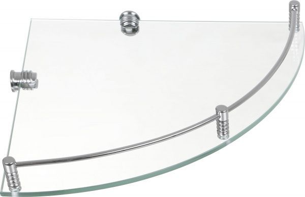 Полочка стеклянная МТ ПУО 250х250 мм 