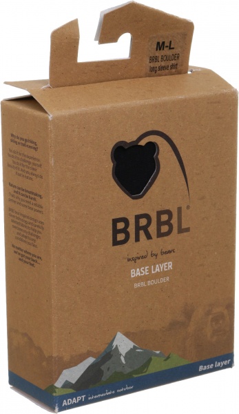 Футболка BOULDER long sleeve shirt 70091 р.OS чорний