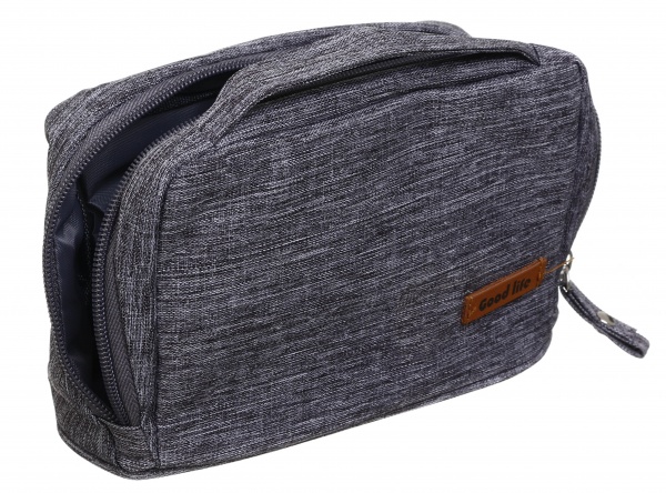 Органайзер для цифрових аксесуарів, комплектуючих 20х8х12 cм сірий RH2216g 