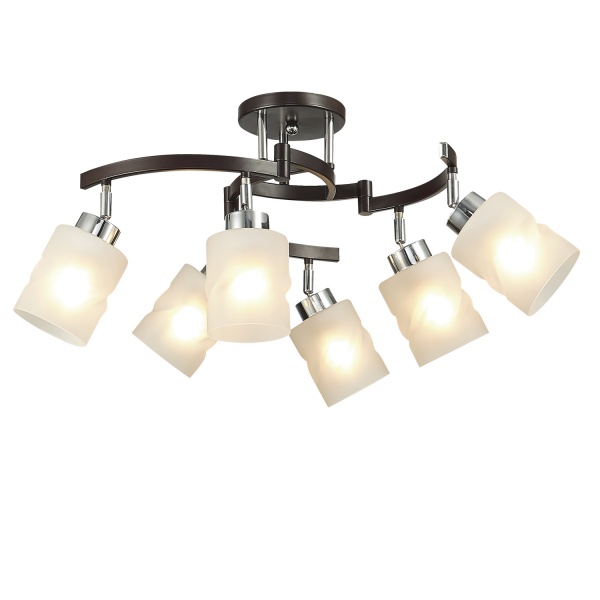 Люстра стельова Victoria Lighting 6x60 Вт E27 венге Felix/PL6 