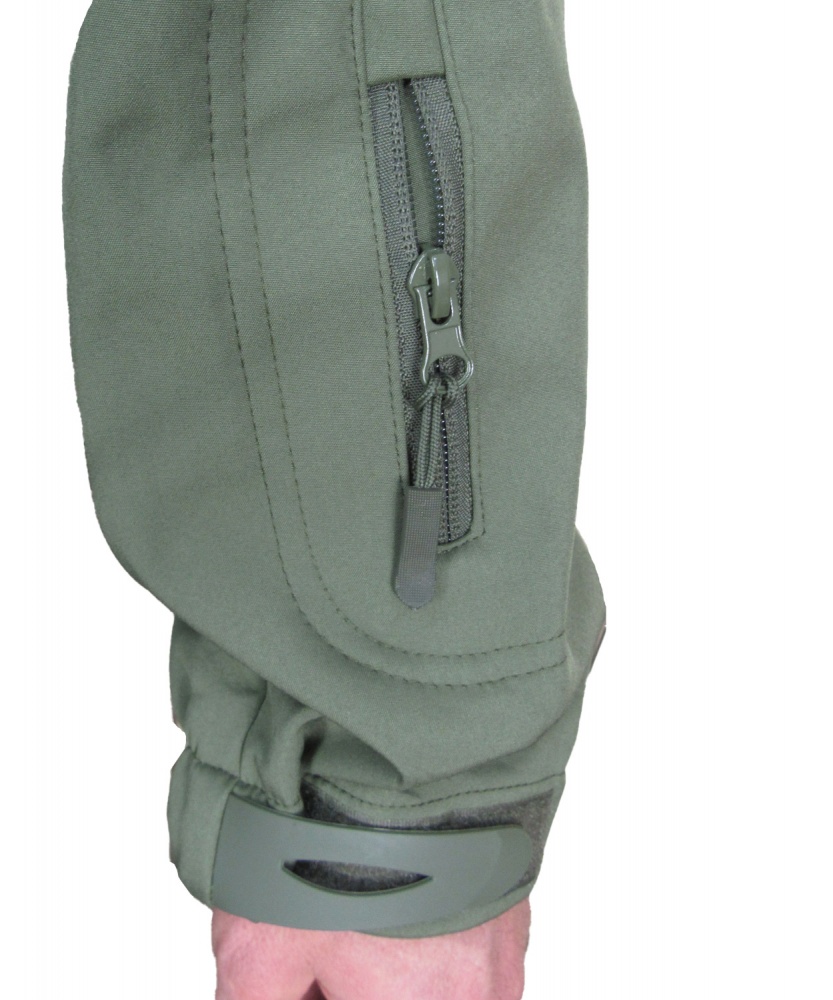 Куртка 1991 ТМ тактична вологозахисна SoftShell, Green 34123-JA-01-G-2XL р.XXL