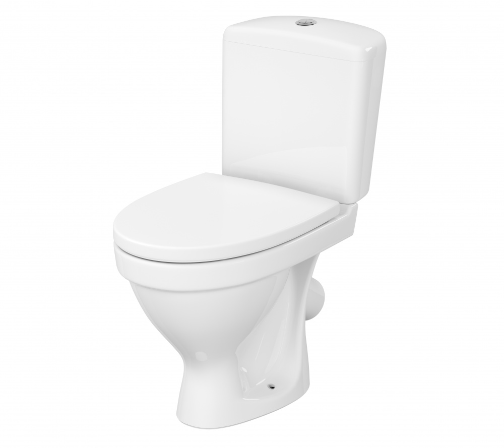 Унитаз-компакт Cersanit EKO II SIMPLEON 031 3/5 с дюропластовым сидением Soft Close K44-135