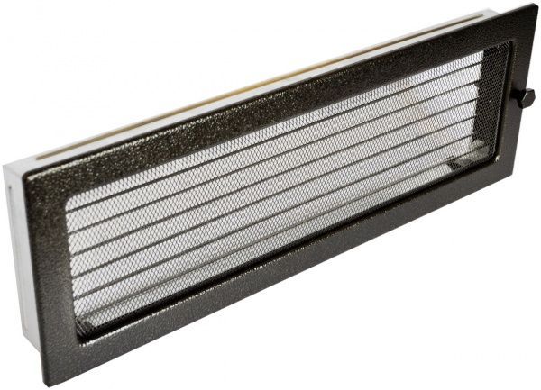 Решітка камінна з жалюзі  4FIRE 17x50 ретро