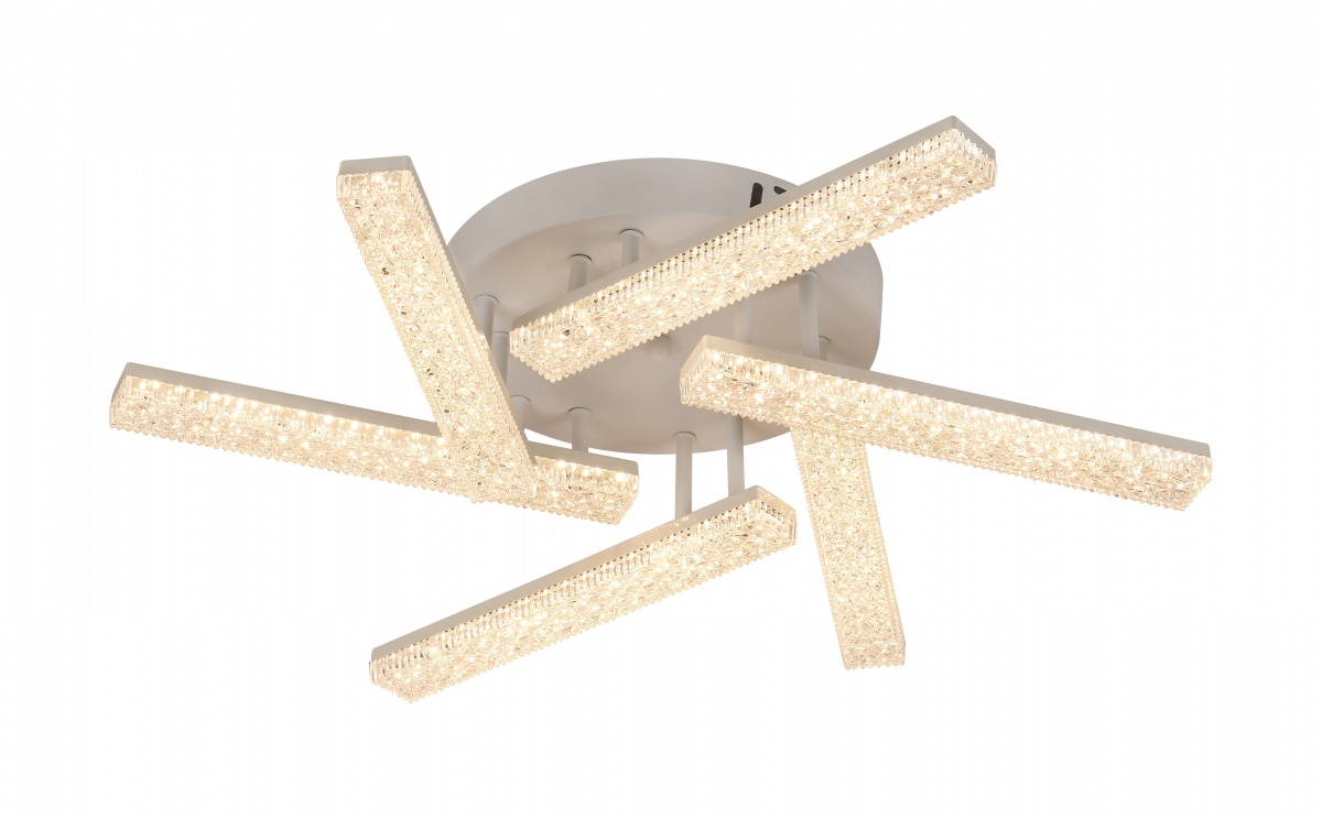 Люстра світлодіодна Miorro MARTINA 3000-6500K 70 Вт LED-модуль 51-324-002 — фото 1
