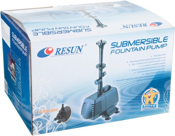 Помпа King-4F фонтанна з насадками 4800 л/год 4,5 м