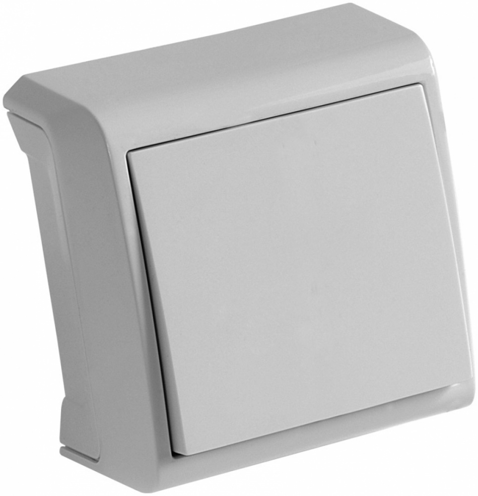 Вимикач одноклавішний Viko Vera без підсвітки білий 90681001