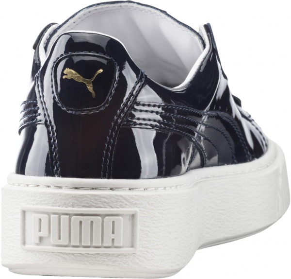 Кроссовки Puma Basket Platform Patent Wn s 36331403 р.UK 3,5 синий