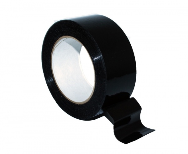Стрічка самоклейка PROзапас (чорна) 45 мм 66 м 40 мкм