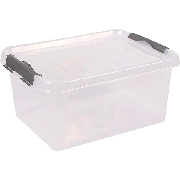 Ящик для зберігання поліпропіленовий Heidrun 601 ClipBOX light 4 л 130x185x275 мм