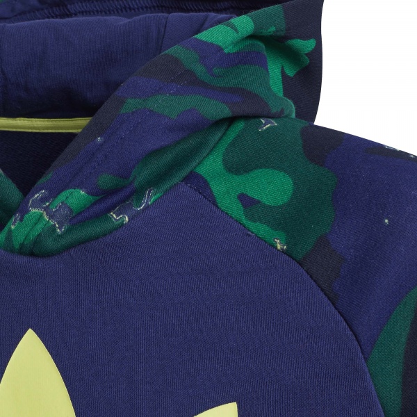 Джемпер Adidas HOODIE H20312 р. 152 синій